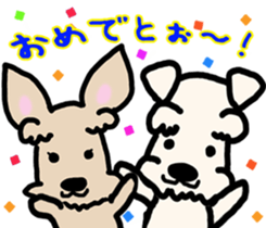 Cute Twins Terrier sticker #7940139