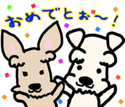 Cute Twins Terrier sticker #7940139