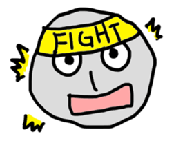 Hey! Stone Man sticker #7940305