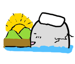 Hey! Stone Man sticker #7940330