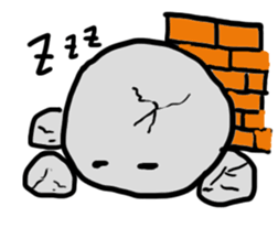 Hey! Stone Man sticker #7940333