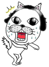 Cats are surprised. sticker #7940580