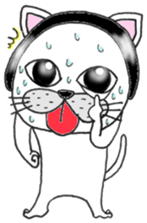 Cats are surprised. sticker #7940585