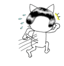 Cats are surprised. sticker #7940616