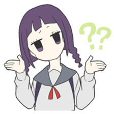 zitome girl and muffler girl sticker #7940988