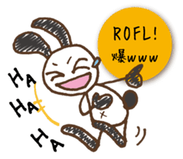 Mono Usa English sticker #7941141