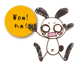 Mono Usa English sticker #7941143