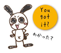 Mono Usa English sticker #7941151