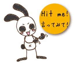 Mono Usa English sticker #7941156