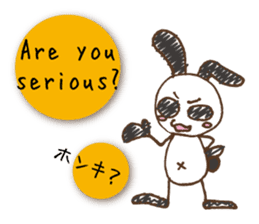 Mono Usa English sticker #7941164