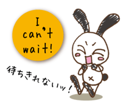 Mono Usa English sticker #7941173