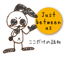 Mono Usa English sticker #7941177