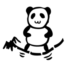 Bamboo Panda(English) sticker #7941547