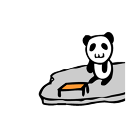 Bamboo Panda(English) sticker #7941552