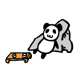 Bamboo Panda(English) sticker #7941553