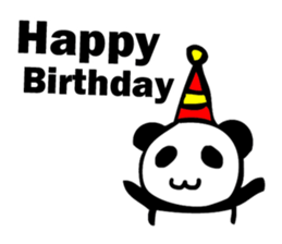 Bamboo Panda(English) sticker #7941556