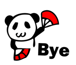 Bamboo Panda(English) sticker #7941561