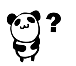 Bamboo Panda(English) sticker #7941570