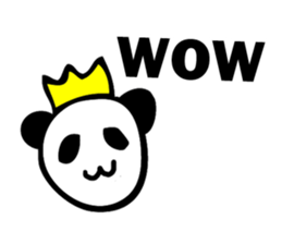 Bamboo Panda(English) sticker #7941571