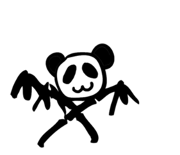 Bamboo Panda(English) sticker #7941572