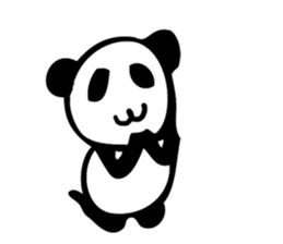 Bamboo Panda(English) sticker #7941573