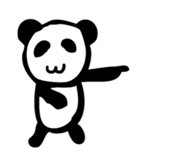 Bamboo Panda(English) sticker #7941574