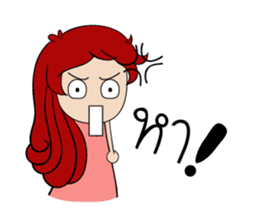 Dee-A's daily life. sticker #7941689