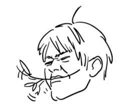 Acquaintance of Tanaka sticker #7941743