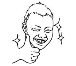 Acquaintance of Tanaka sticker #7941748