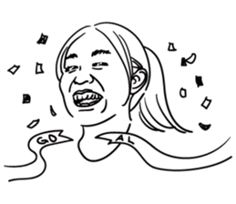 Acquaintance of Tanaka sticker #7941775