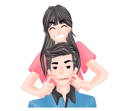 Romantic Couple sticker #7941780