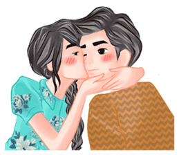 Romantic Couple sticker #7941783