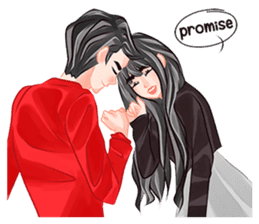 Romantic Couple sticker #7941788