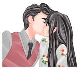 Romantic Couple sticker #7941791