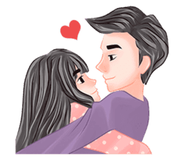 Romantic Couple sticker #7941792