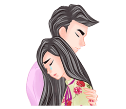 Romantic Couple sticker #7941795