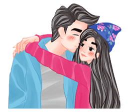 Romantic Couple sticker #7941799