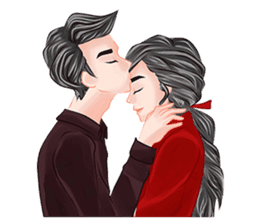 Romantic Couple sticker #7941803
