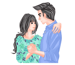 Romantic Couple sticker #7941807