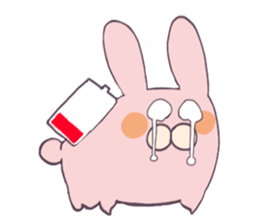 College girl rabbit-chan sticker #7941902
