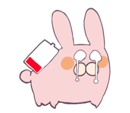 College girl rabbit-chan sticker #7941902