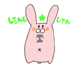College girl rabbit-chan sticker #7941904
