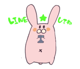 College girl rabbit-chan sticker #7941904