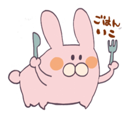 College girl rabbit-chan sticker #7941905