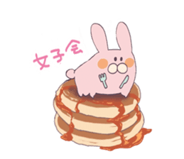 College girl rabbit-chan sticker #7941906