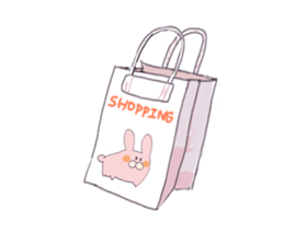 College girl rabbit-chan sticker #7941909