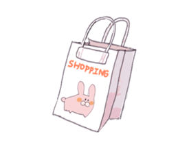 College girl rabbit-chan sticker #7941909