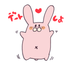 College girl rabbit-chan sticker #7941920