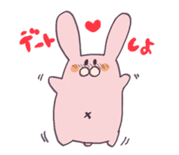 College girl rabbit-chan sticker #7941920