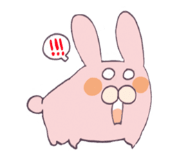 College girl rabbit-chan sticker #7941928